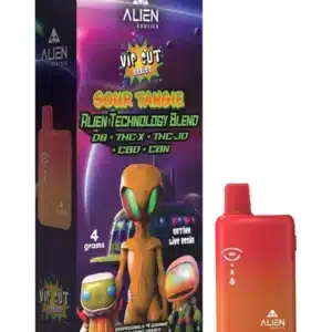 Sour Tangie Alien Exotics VIP Cut Series Disposable 4G