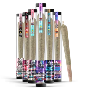THC-A Diamond Infused Challenger 50 Gram Pre-Rolls
