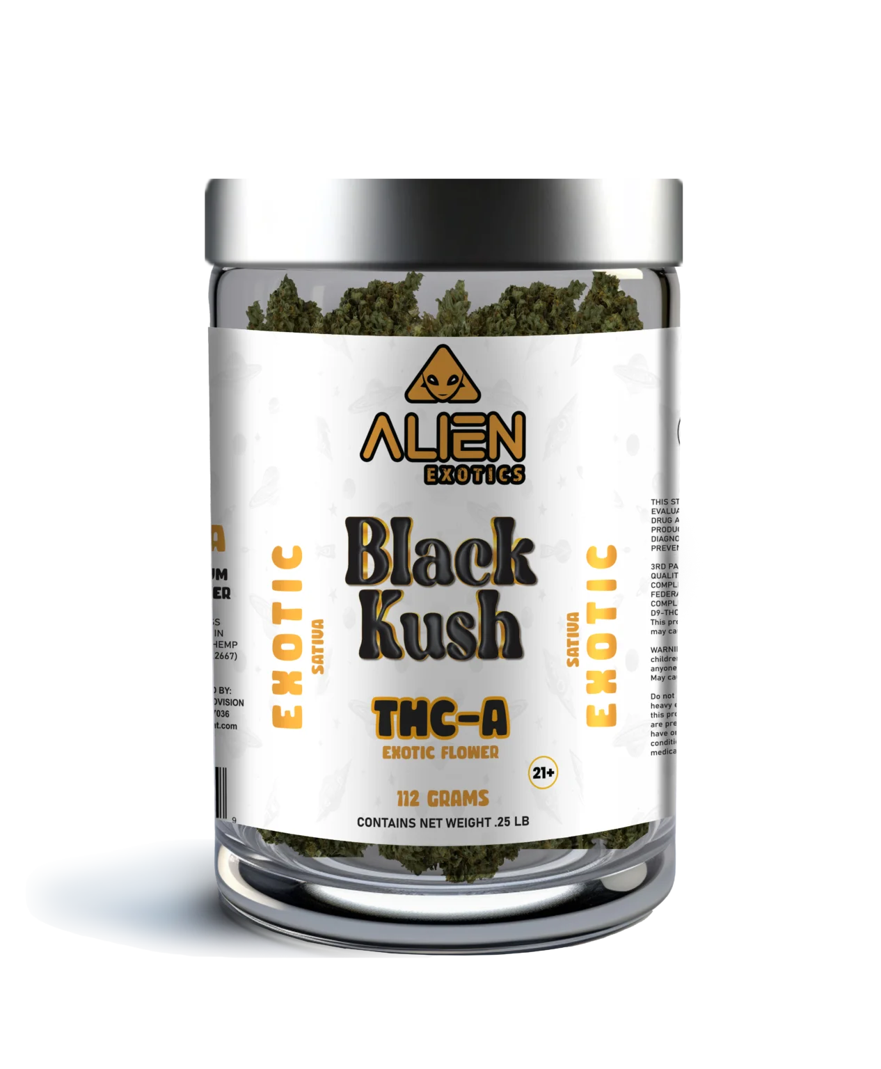 THC-A Exotic 4 Ounce Flower Jars - Image 3